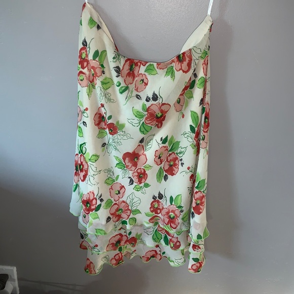 Vintage midi floral skirt - Picture 1 of 3